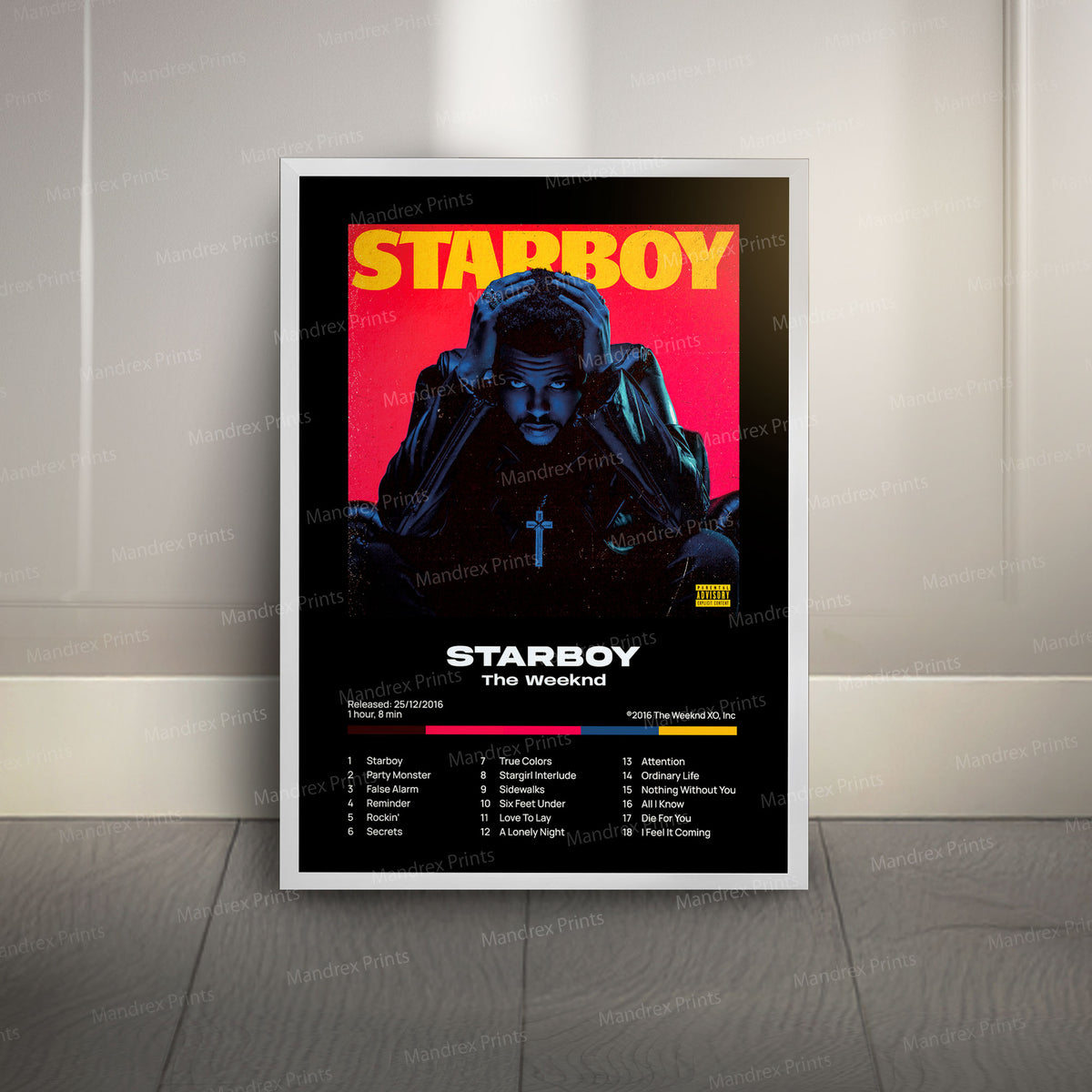 Starboy – Póster Digital The Weeknd