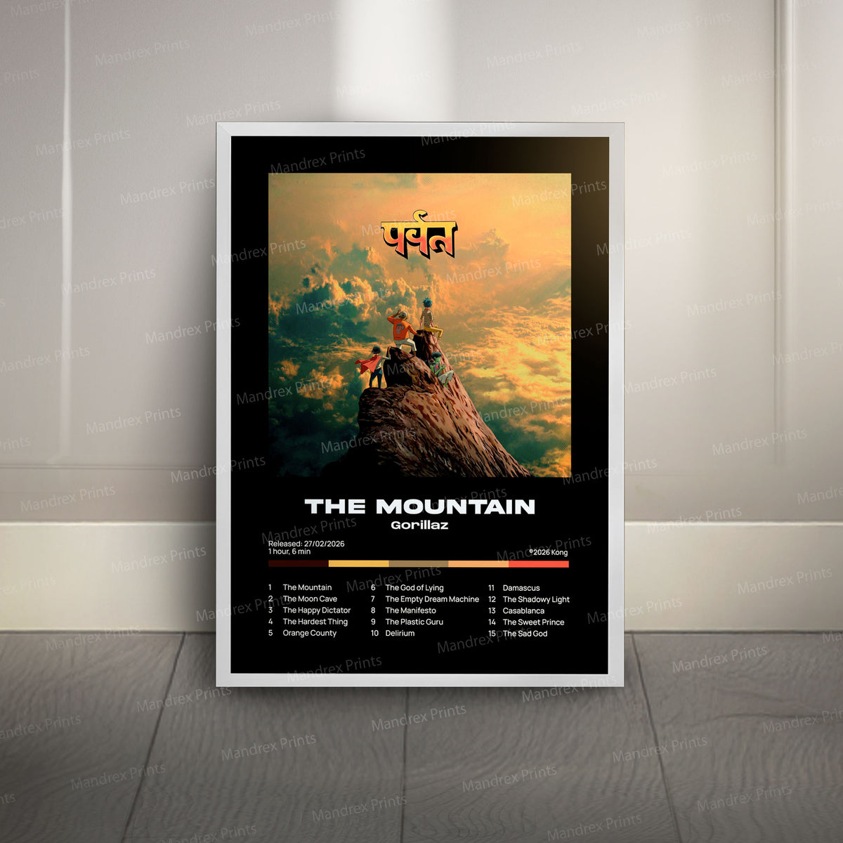The Mountain – Póster Digital Gorillaz