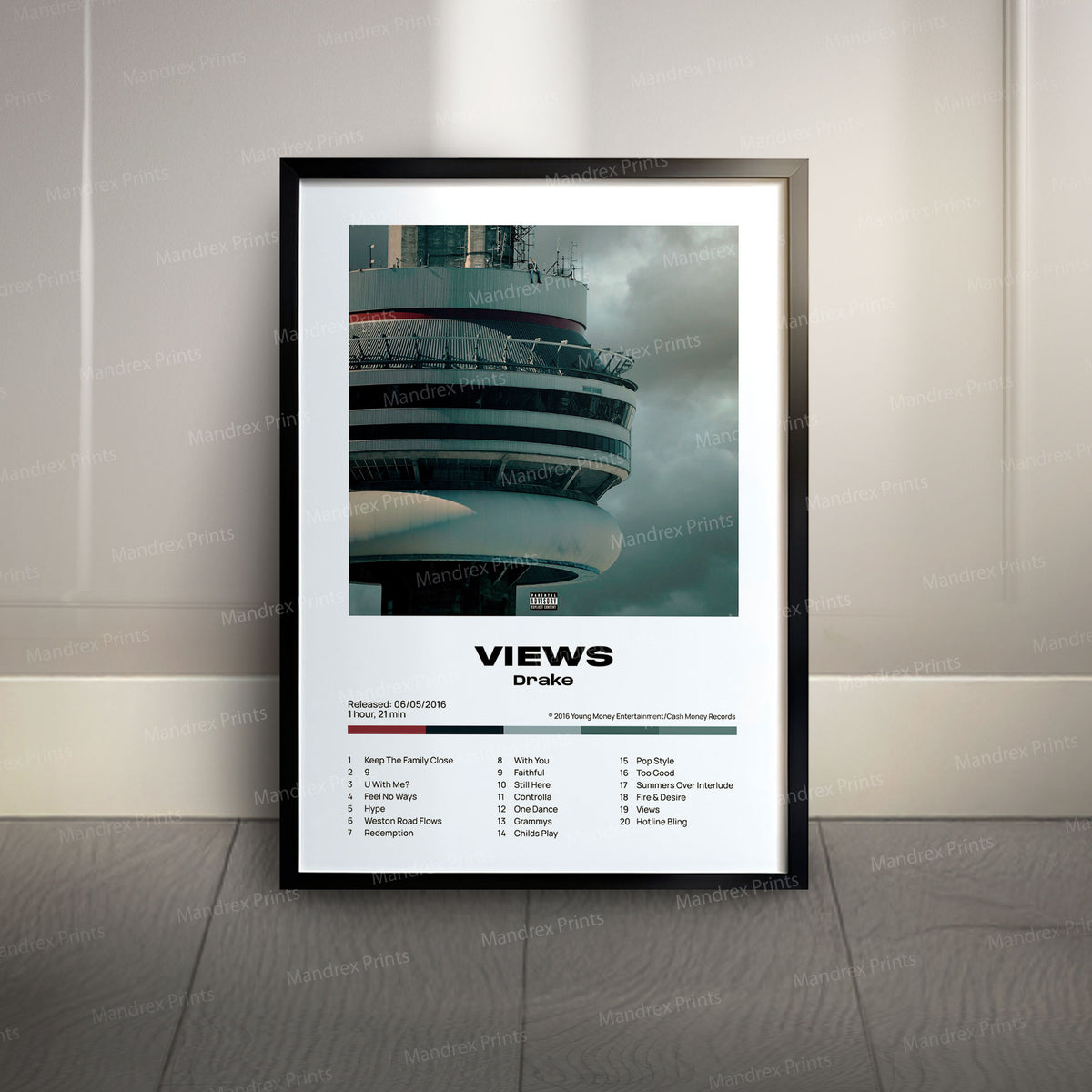 Views – Póster Digital Drake