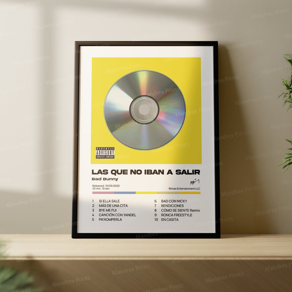 Las Que No Iban A Salir – Póster Digital Bad Bunny