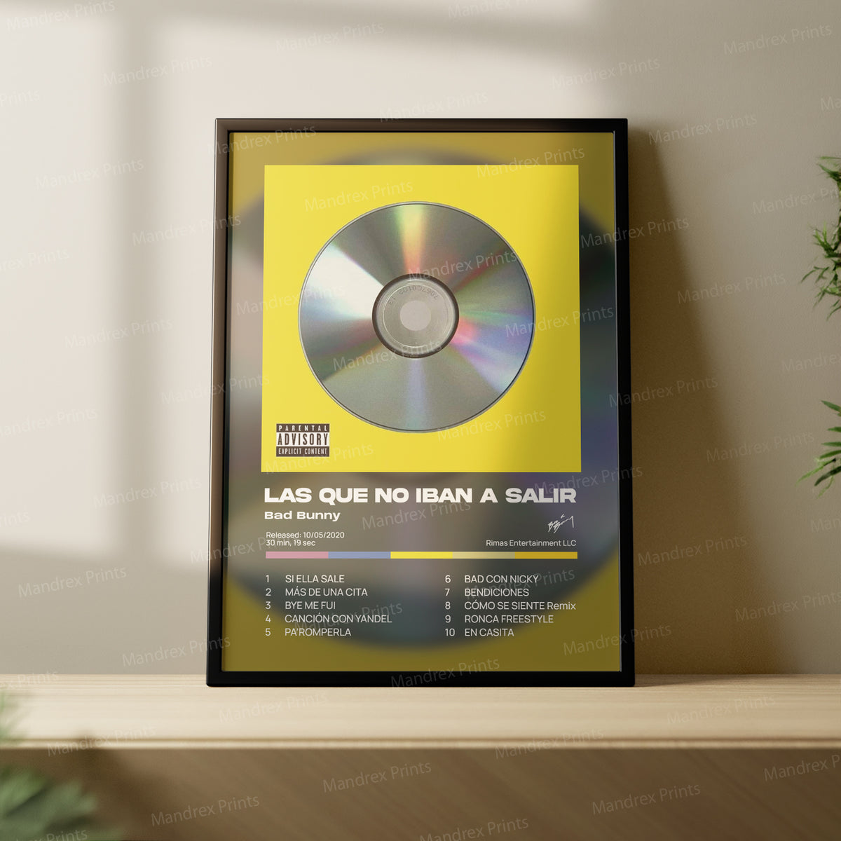 Las Que No Iban A Salir – Póster Digital Bad Bunny