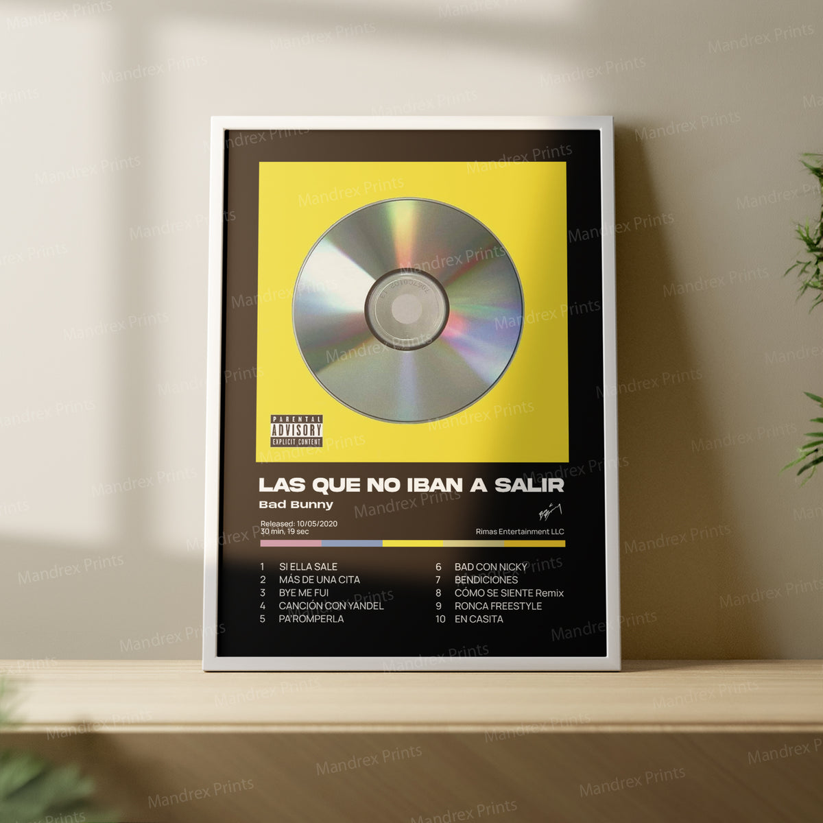 Las Que No Iban A Salir – Póster Digital Bad Bunny