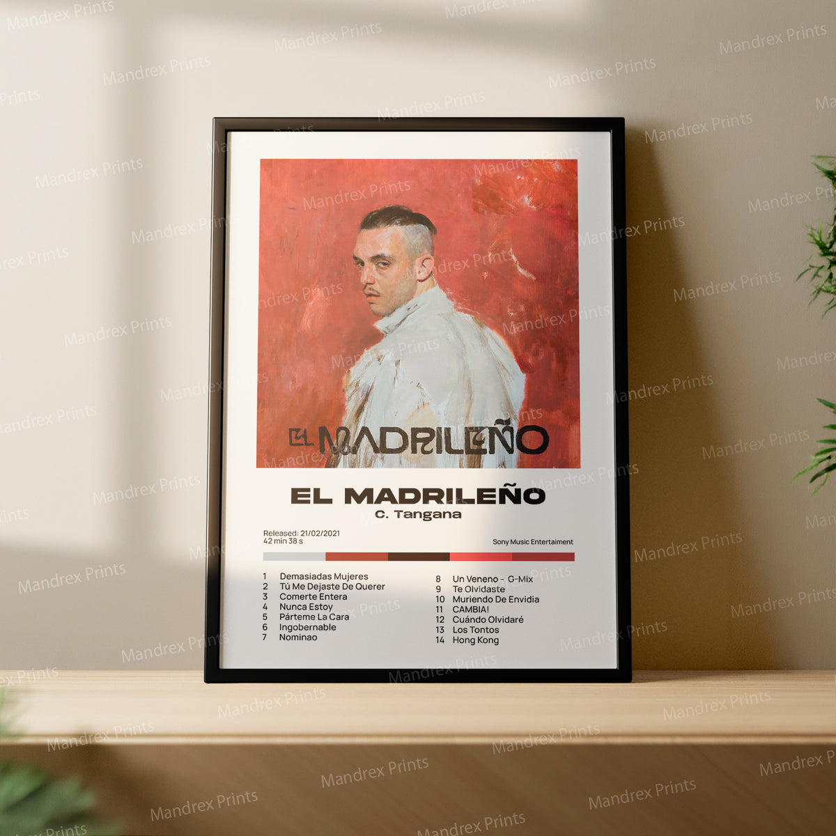 El Madrileño – Póster Digital C Tangana