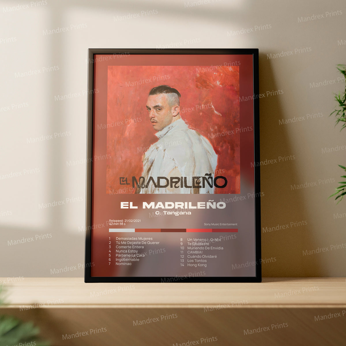 El Madrileño – Póster Digital C Tangana