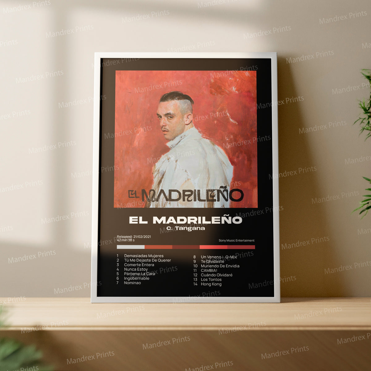 El Madrileño – Póster Digital C Tangana