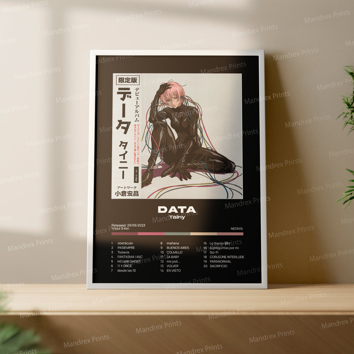DATA (Vinil Limited Edition) – Póster Digital Tainy
