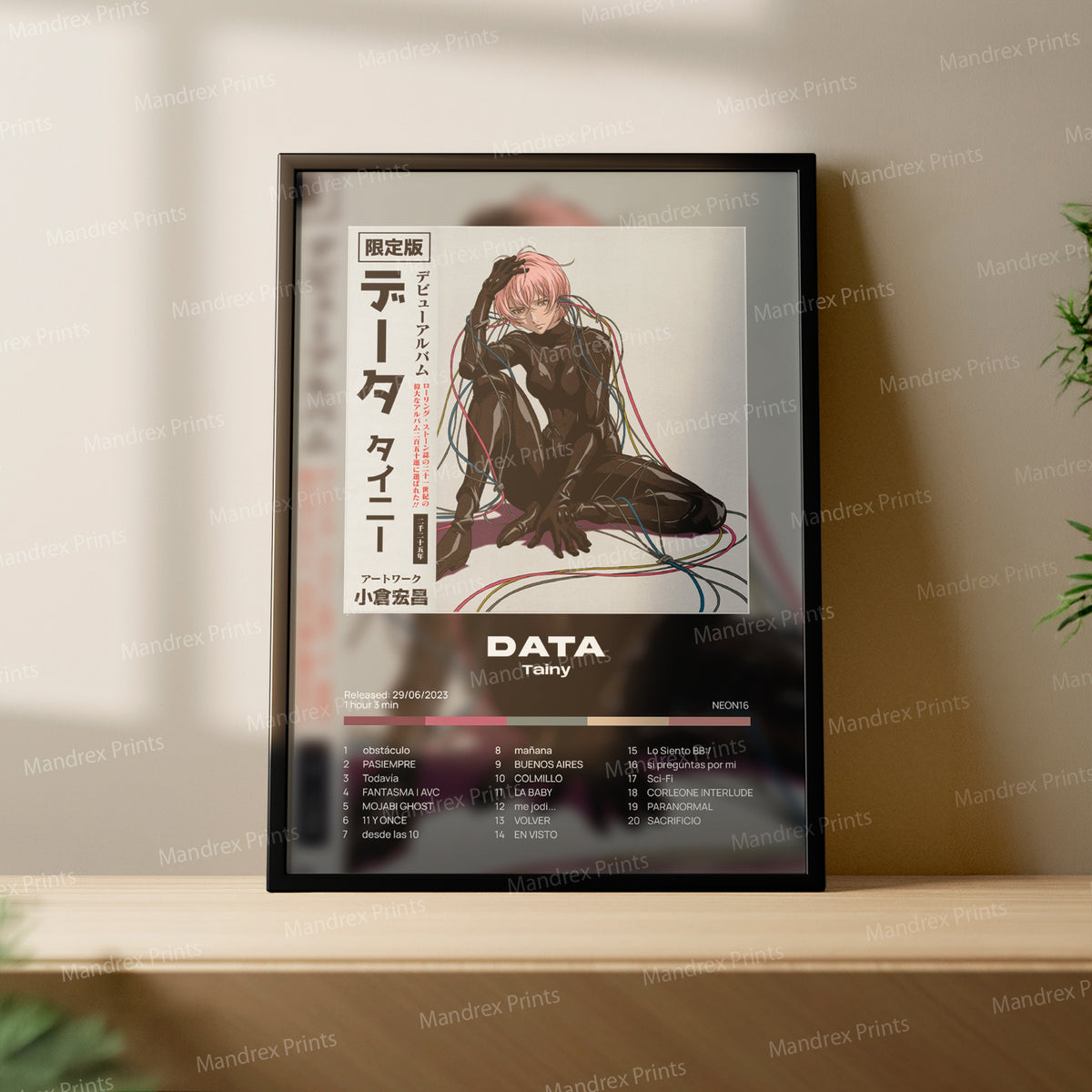 DATA (Vinil Limited Edition) – Póster Digital Tainy