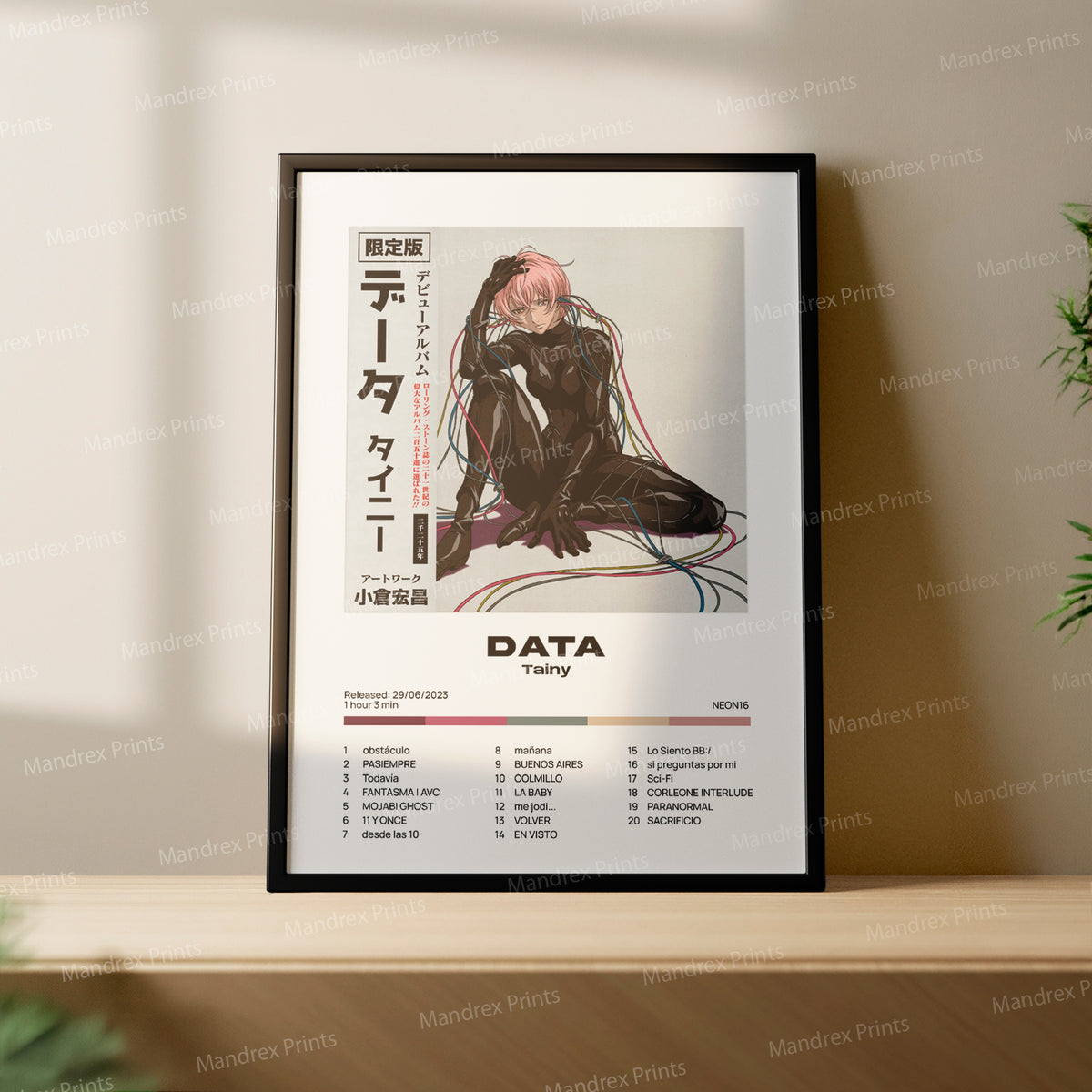 DATA (Vinil Limited Edition) – Póster Digital Tainy