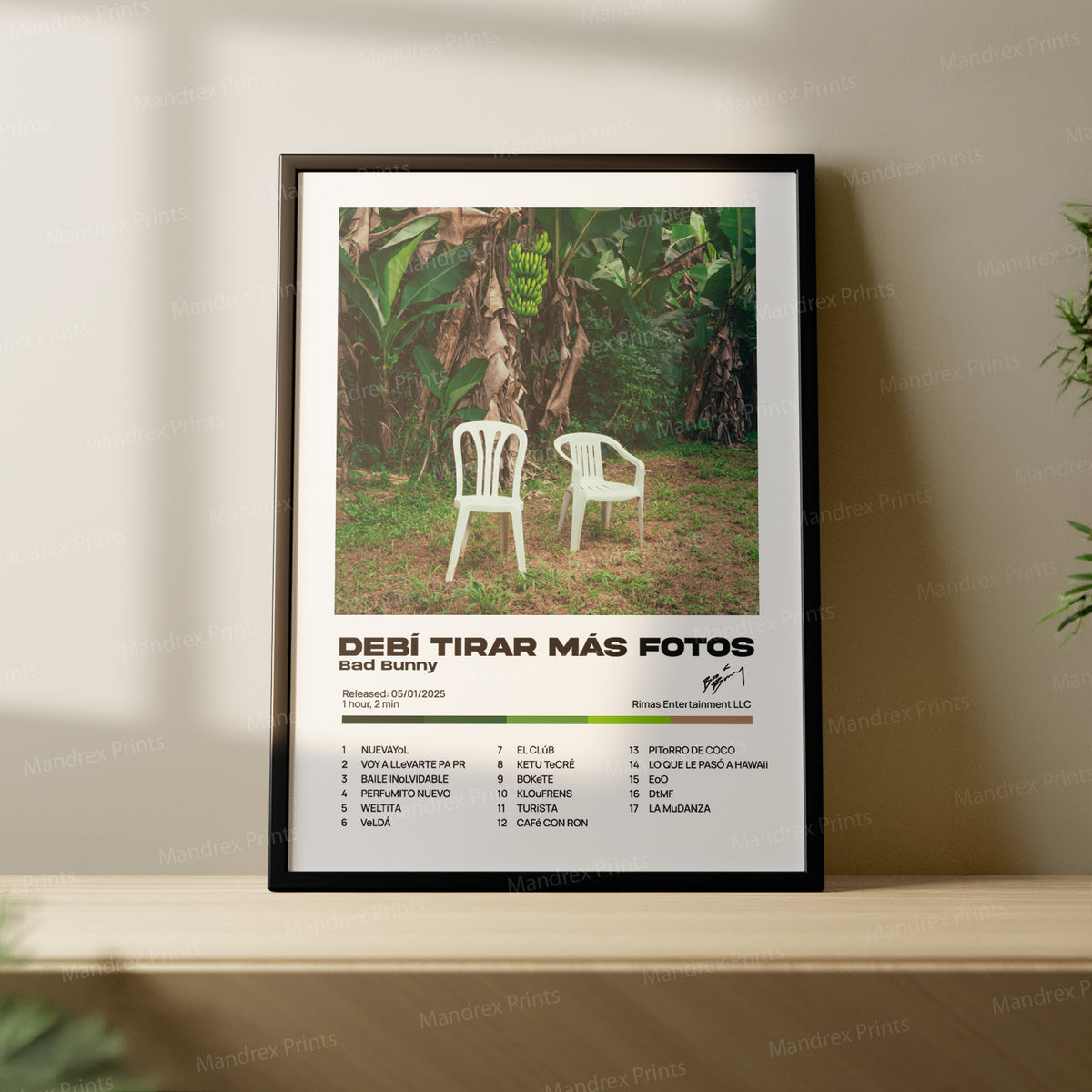 Debi Tirar Mas Fotos – Póster Digital Bad Bunny
