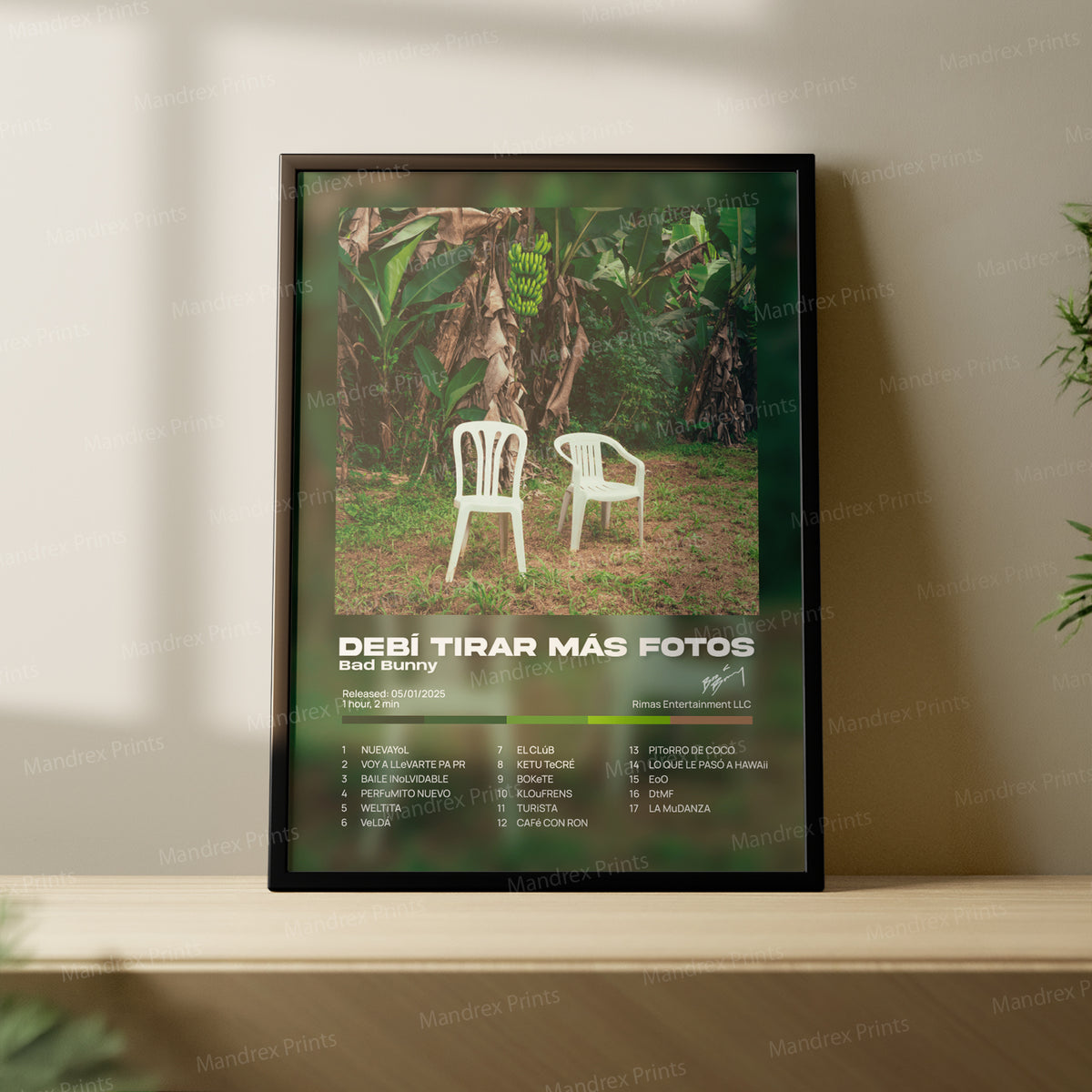 Debi Tirar Mas Fotos – Póster Digital Bad Bunny