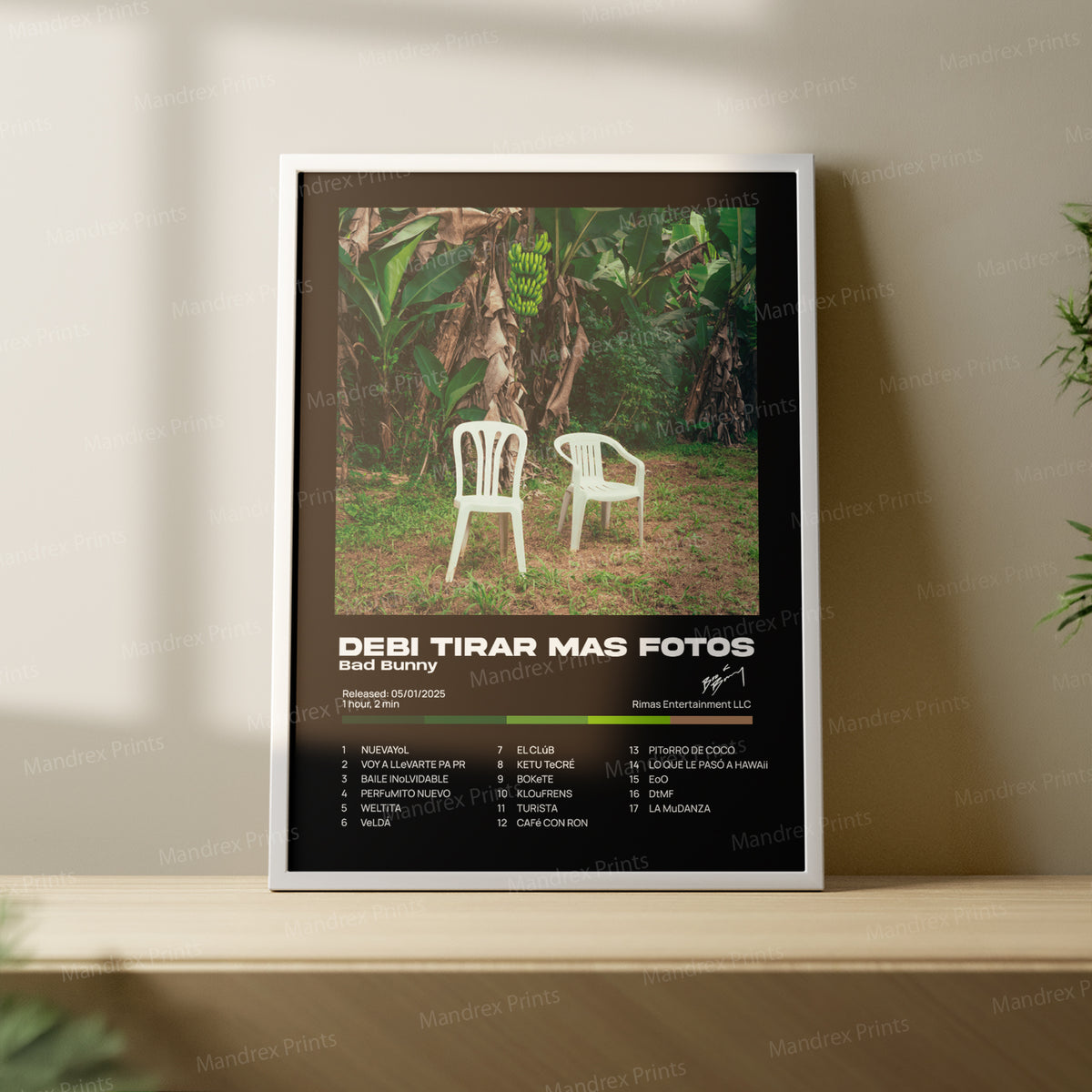 Debi Tirar Mas Fotos – Póster Digital Bad Bunny