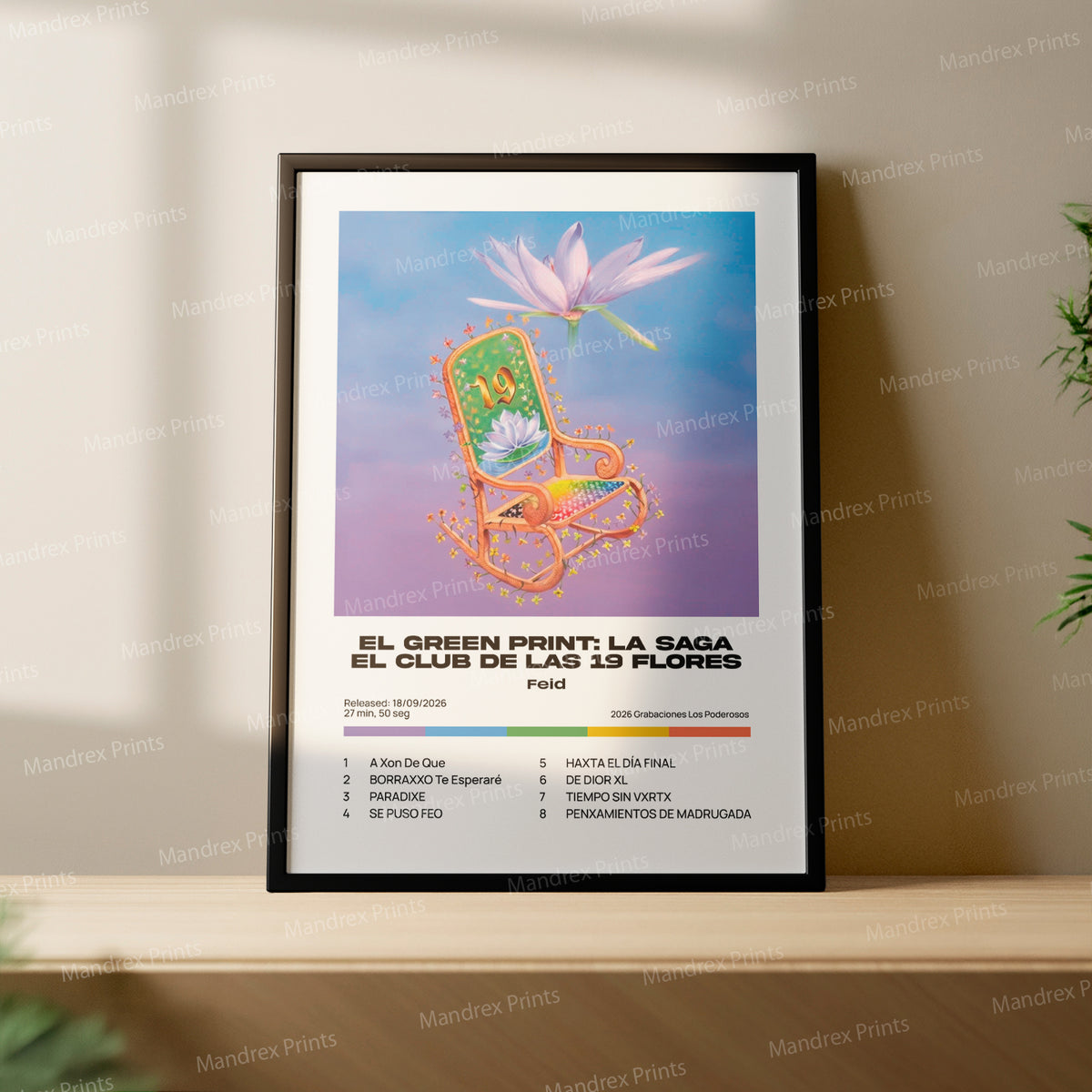 El Club de las 19 Flores – Póster Digital FEID