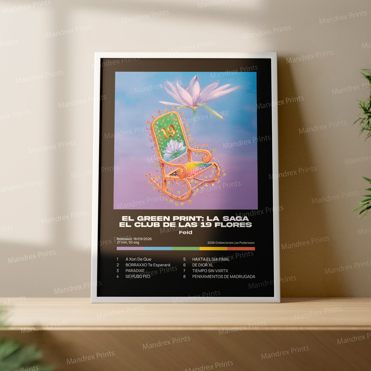 El Club de las 19 Flores – Póster Digital FEID