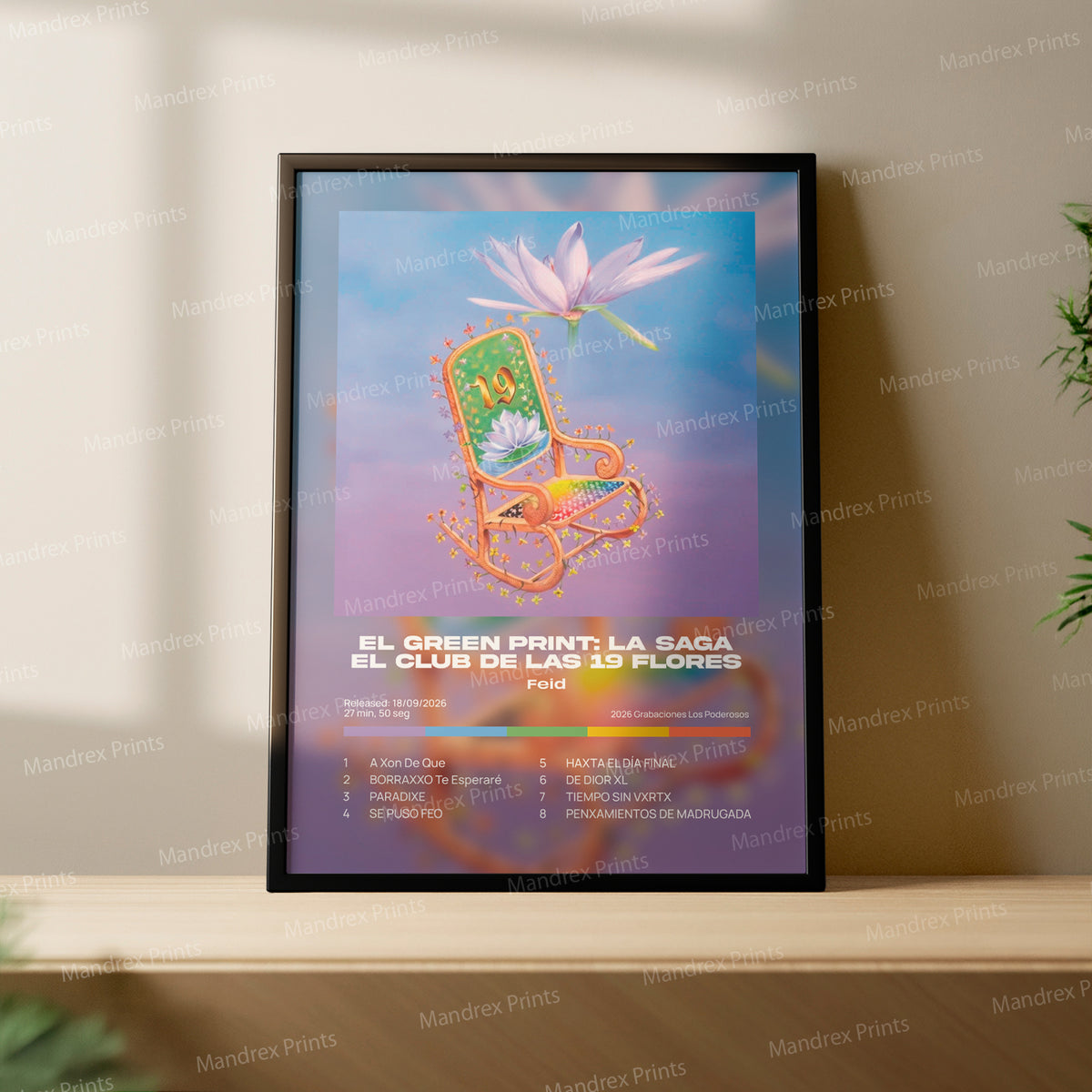 El Club de las 19 Flores – Póster Digital FEID