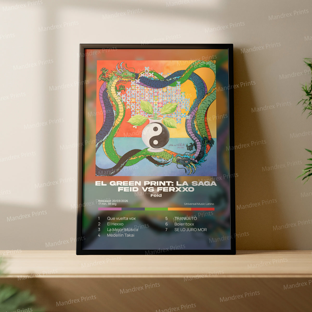 El Green Print: FEID vs FERXXO – Póster Digital FEID