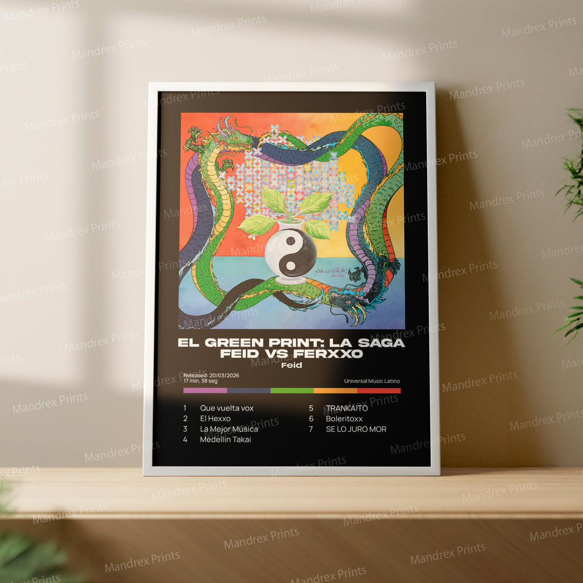 El Green Print: FEID vs FERXXO – Póster Digital FEID