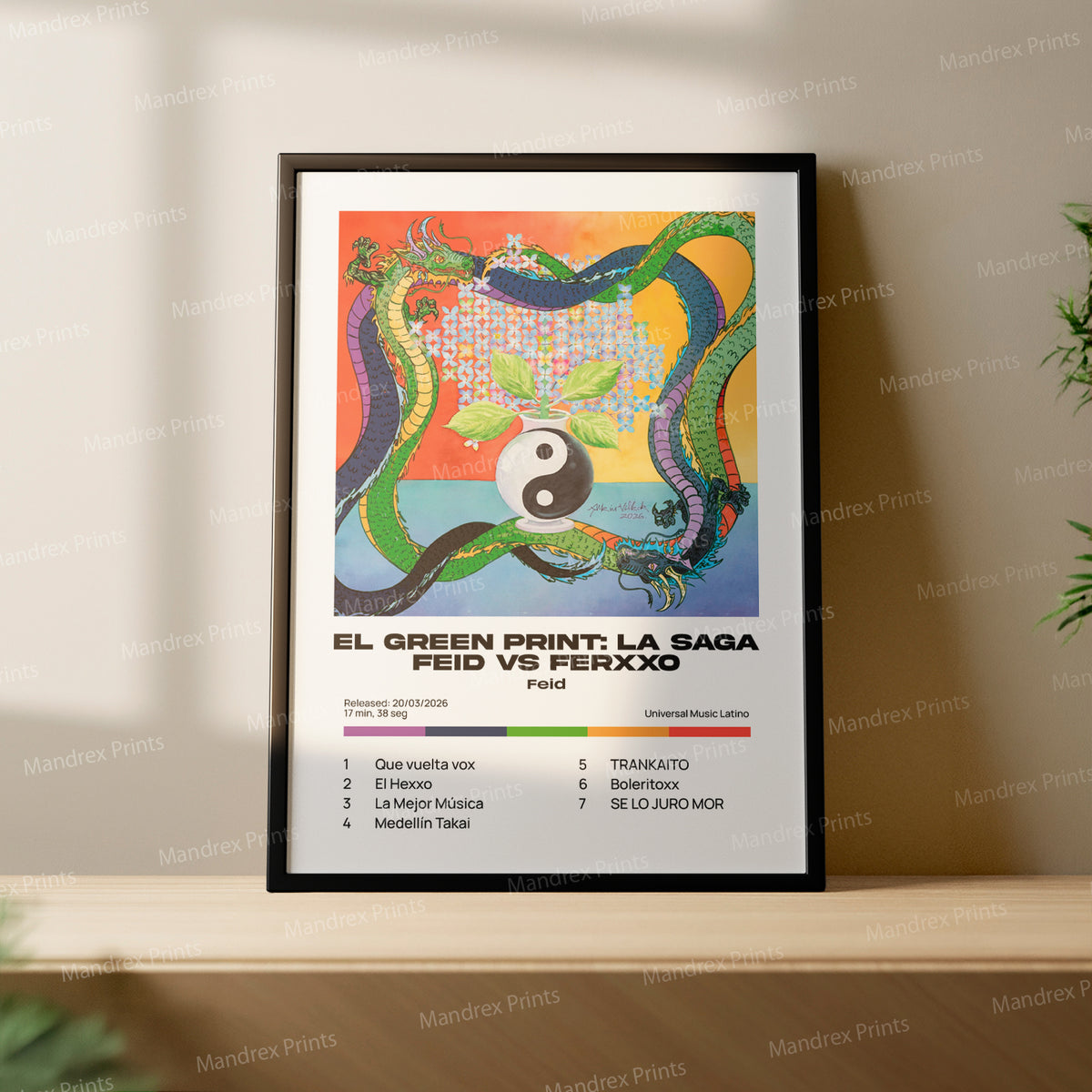 El Green Print: FEID vs FERXXO – Póster Digital FEID