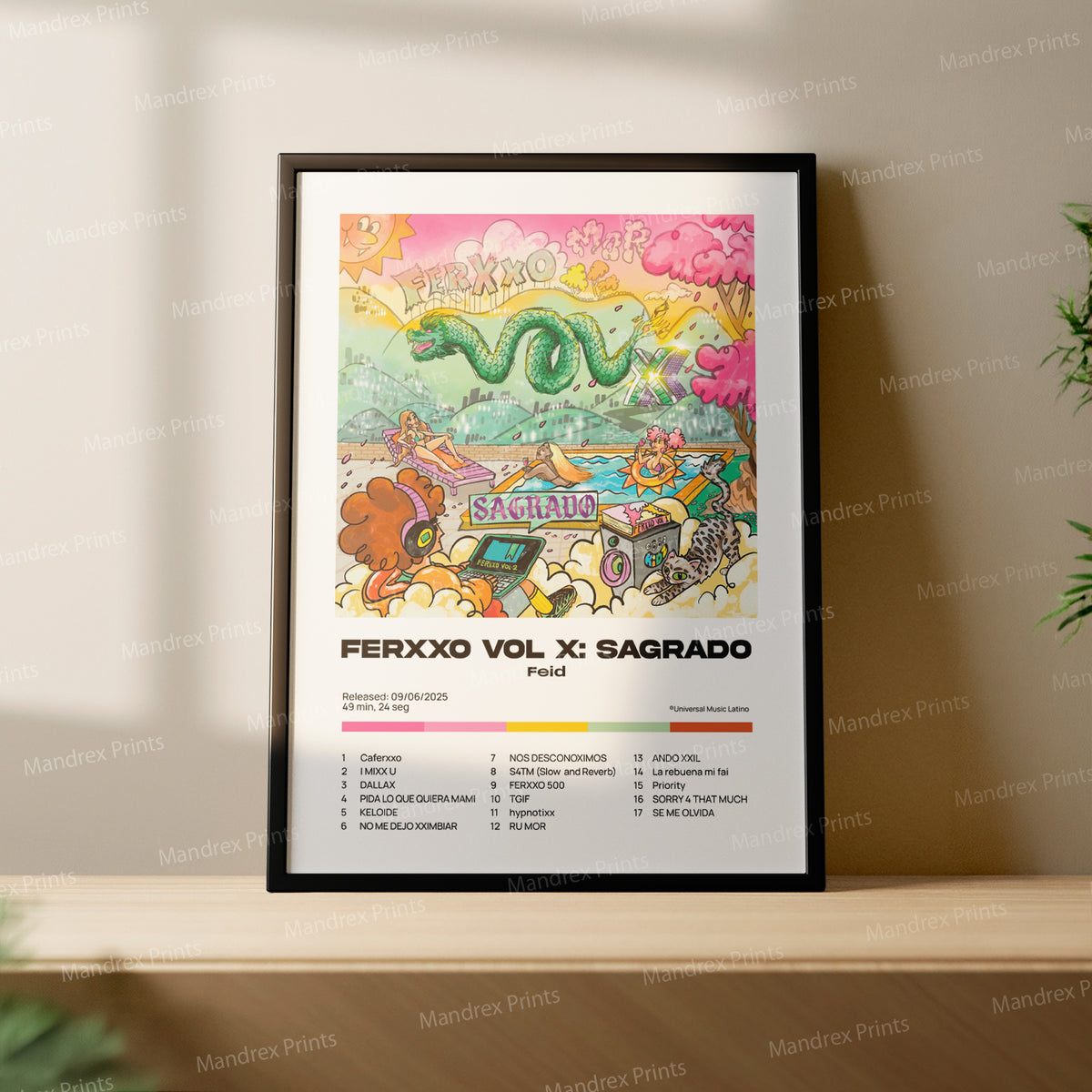 FERXXO Vol X: Sagrado – Póster Digital FEID