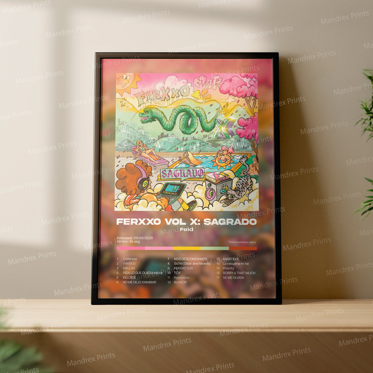 FERXXO Vol X: Sagrado – Póster Digital FEID