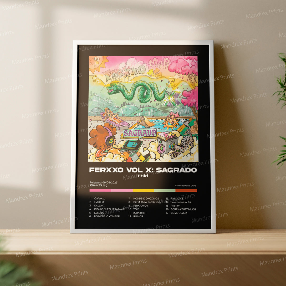 FERXXO Vol X: Sagrado – Póster Digital FEID
