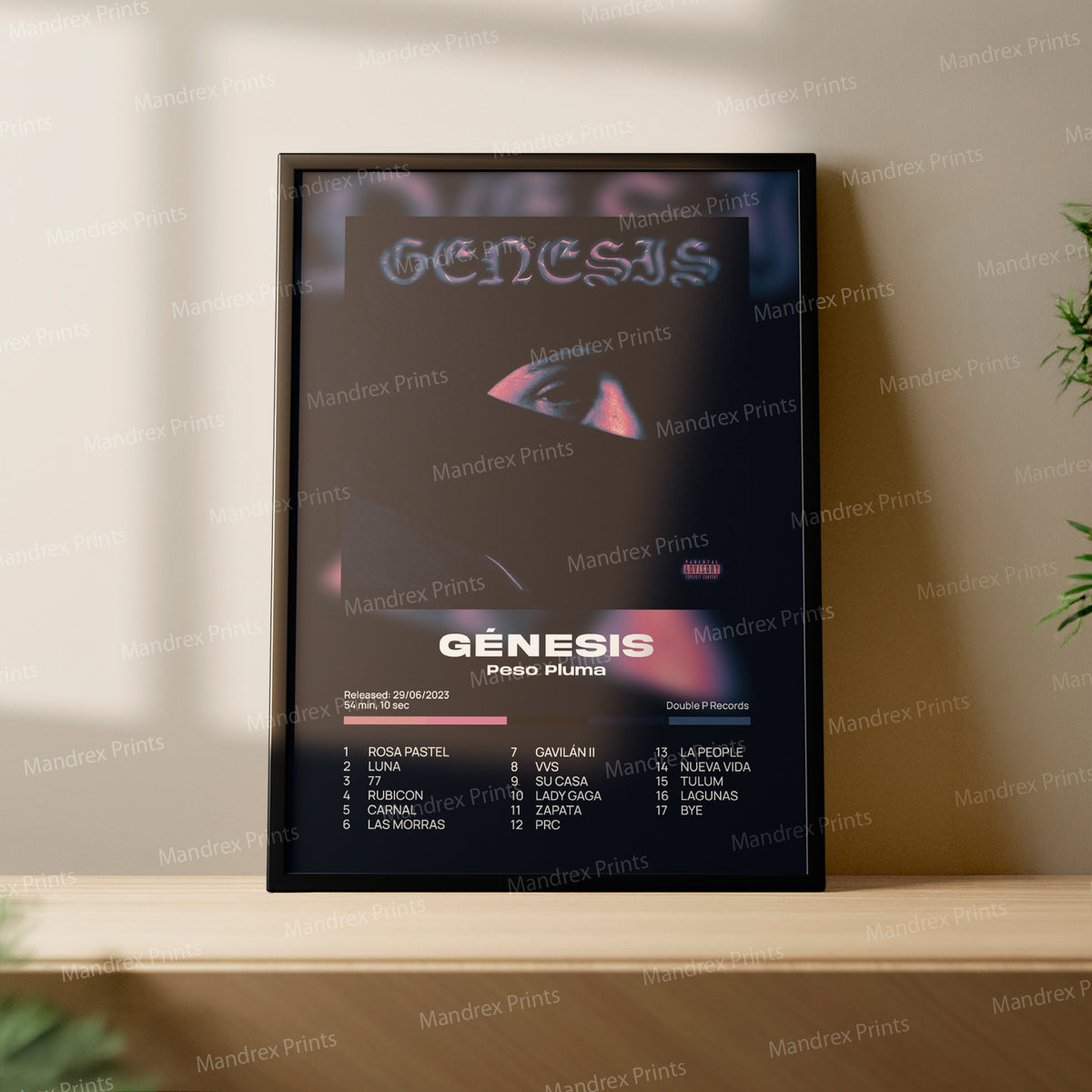 Genesis – Póster Digital Peso Pluma