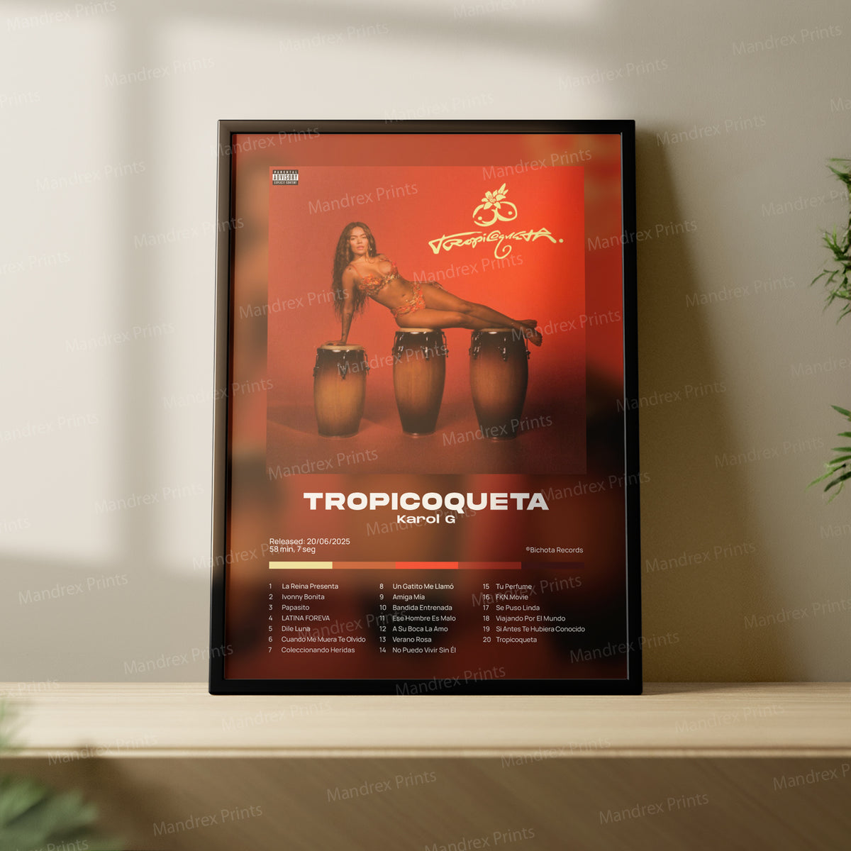 Tropicoqueta – Póster Digital Karol G