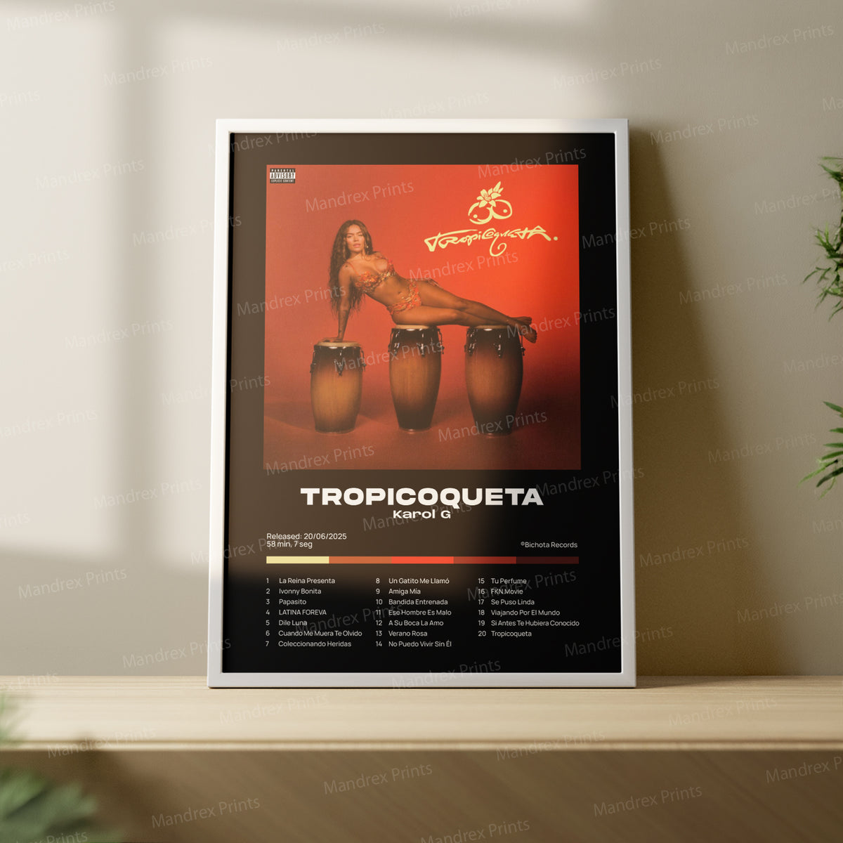 Tropicoqueta – Póster Digital Karol G