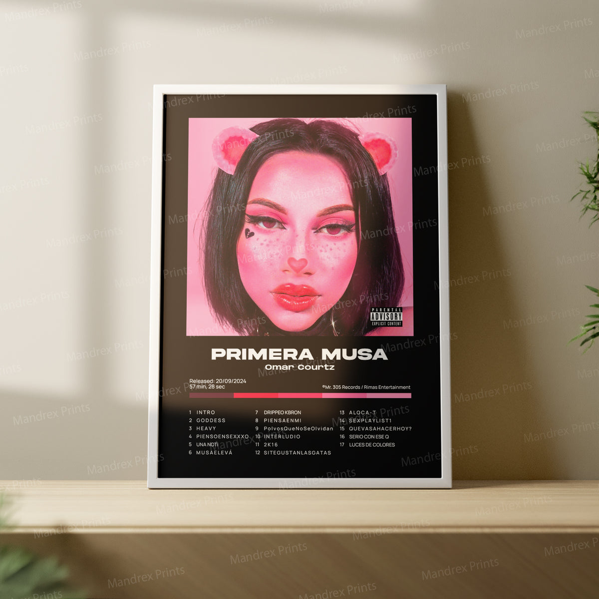 Primera Musa – Póster Digital Omar Courtz