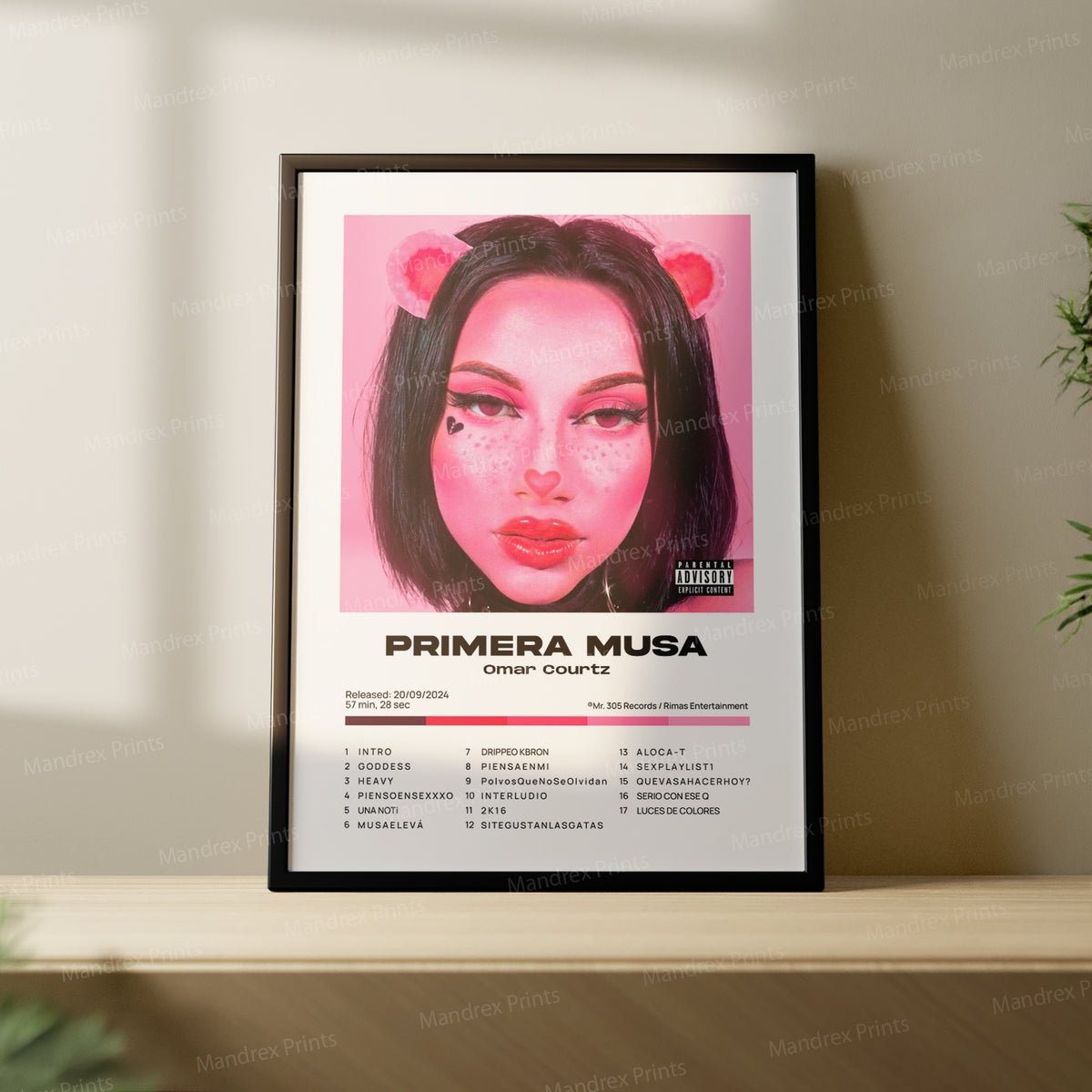 Primera Musa – Póster Digital Omar Courtz