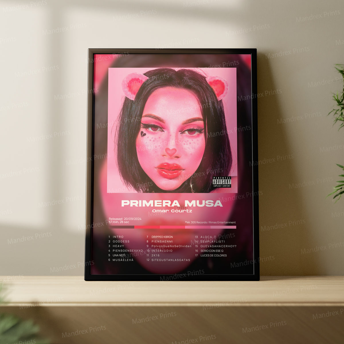 Primera Musa – Póster Digital Omar Courtz