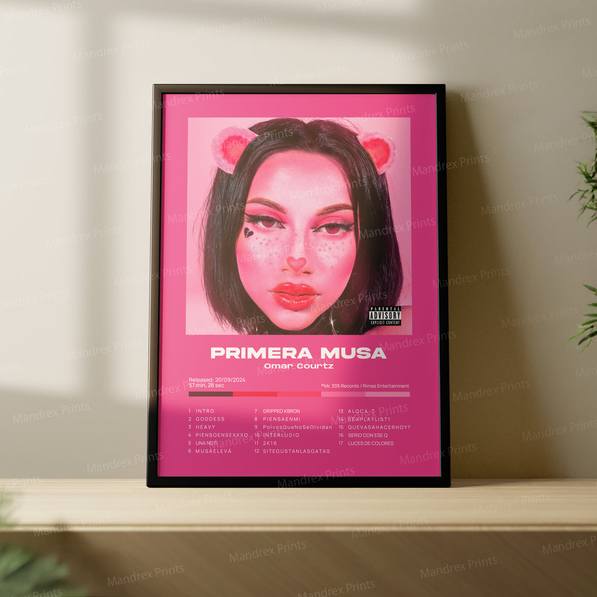 Primera Musa – Póster Digital Omar Courtz