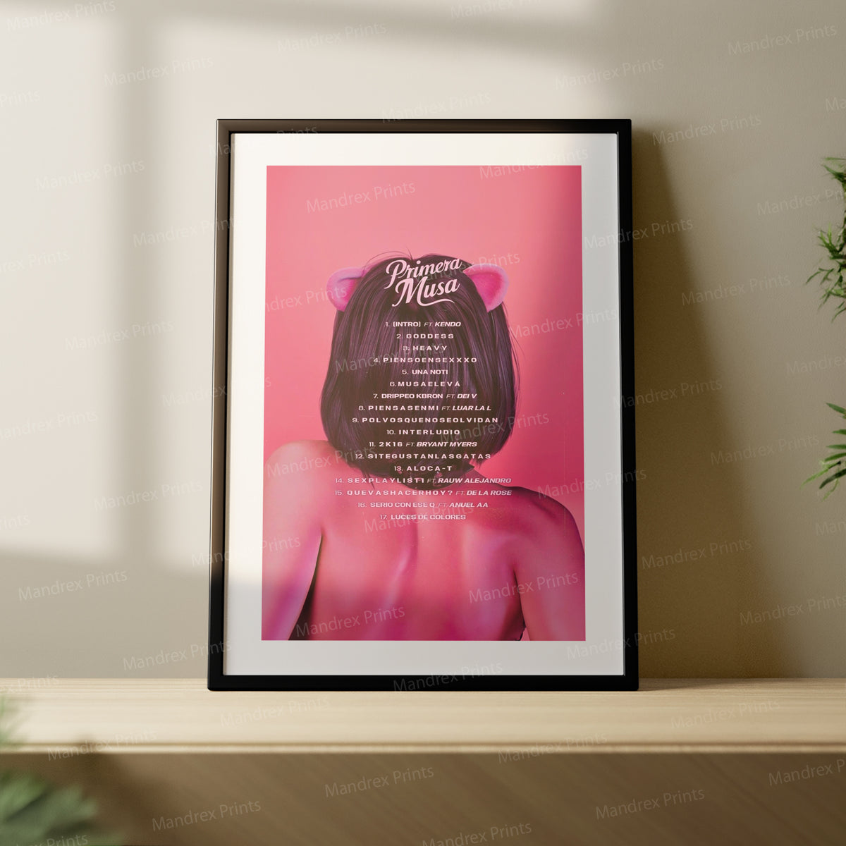 Primera Musa – Póster Digital Omar Courtz