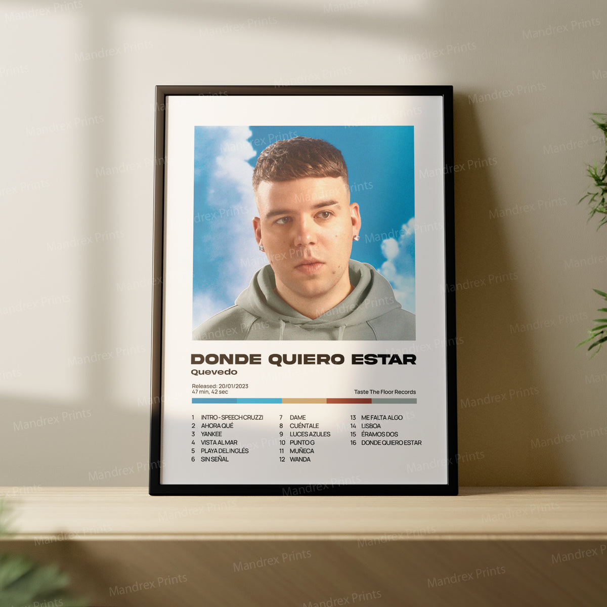 Donde Quiero Estar – Póster Digital Quevedo