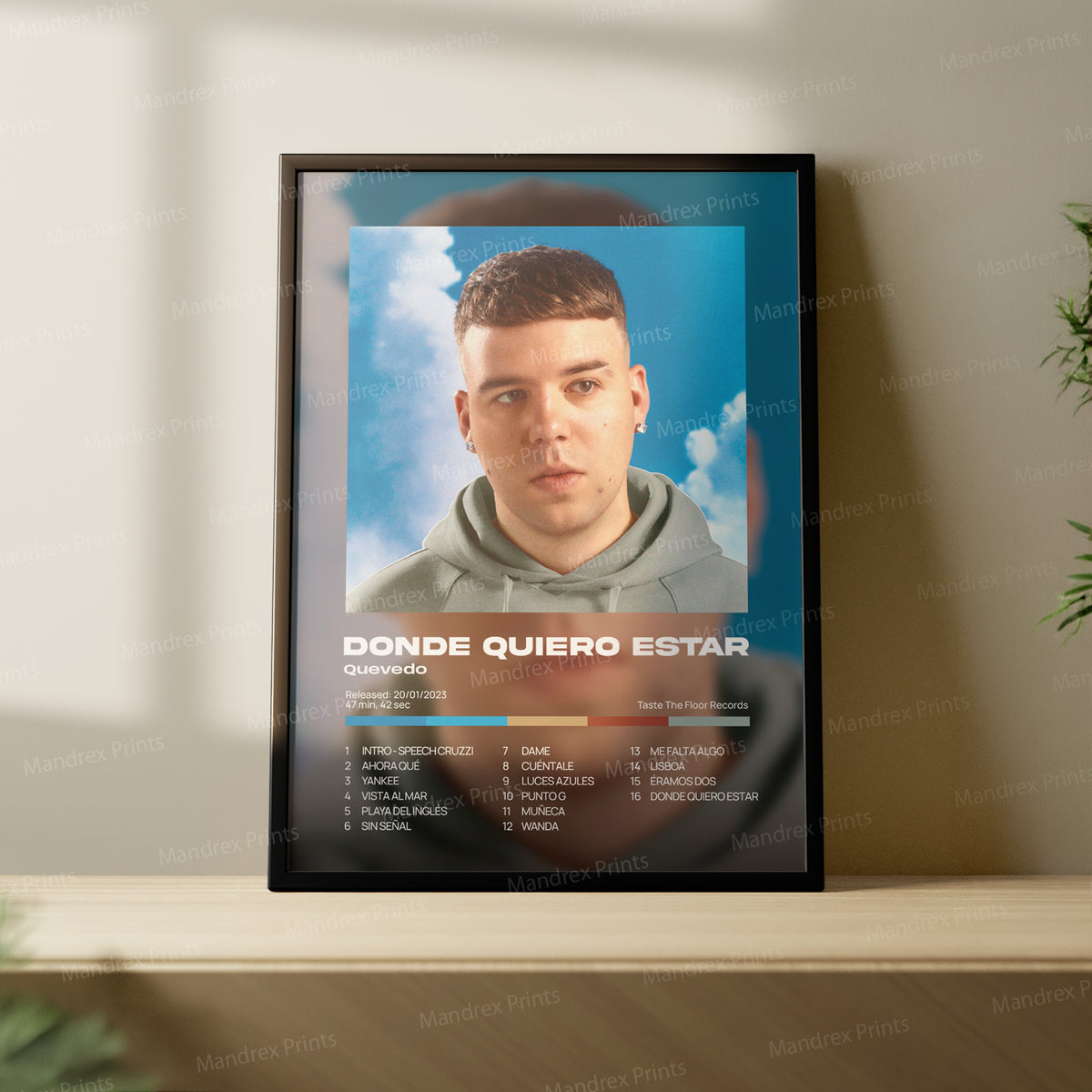 Donde Quiero Estar – Póster Digital Quevedo