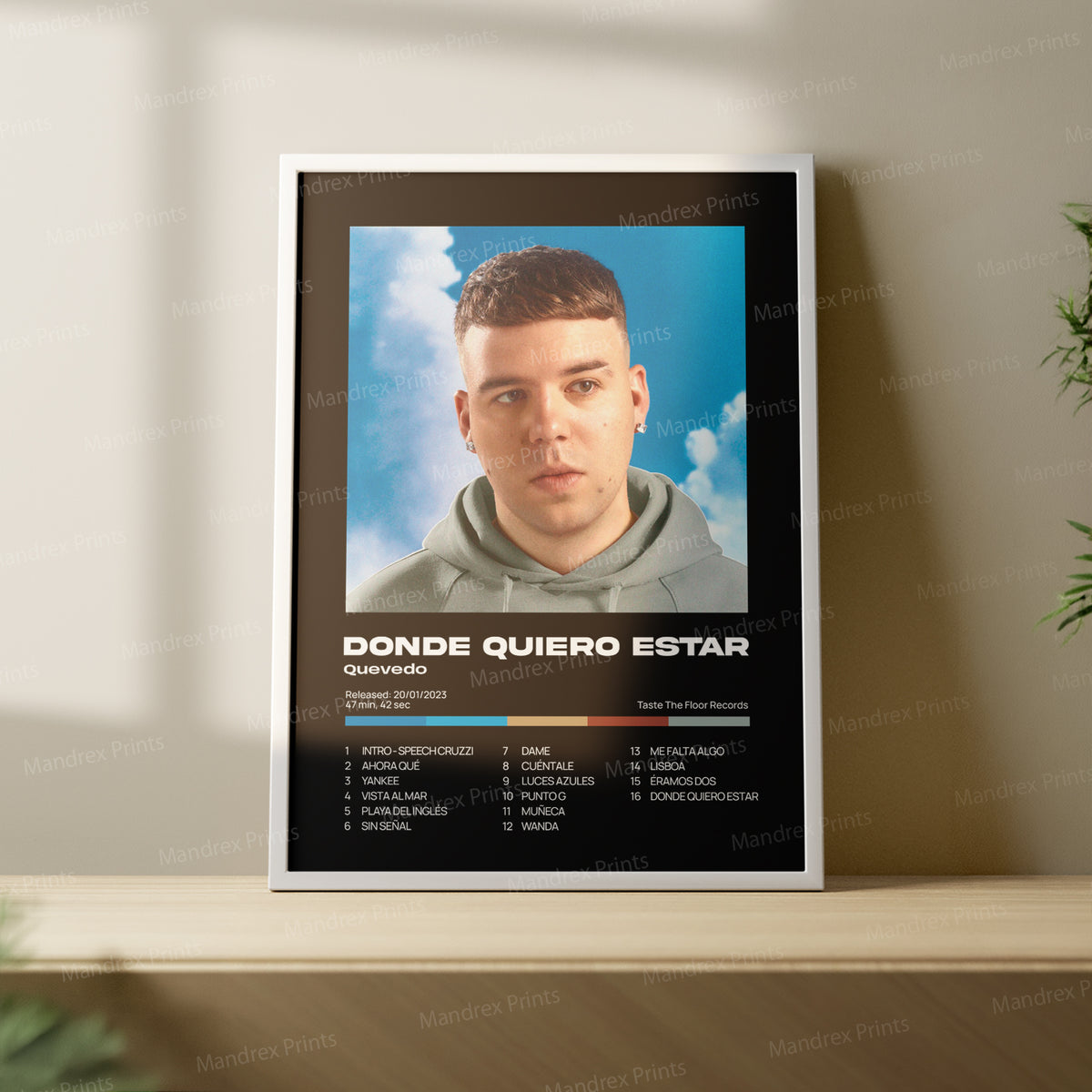 Donde Quiero Estar – Póster Digital Quevedo