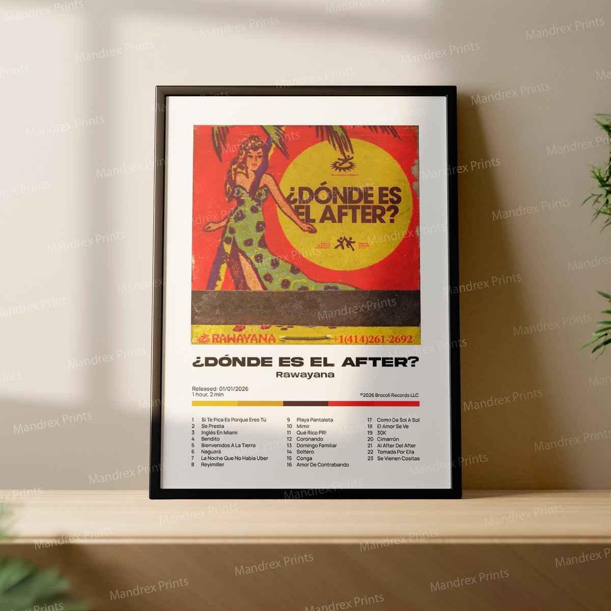 Dónde es el After? – Póster Digital Rawayana
