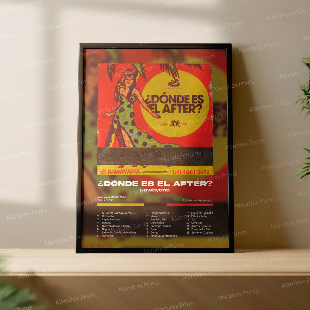 Dónde es el After? – Póster Digital Rawayana