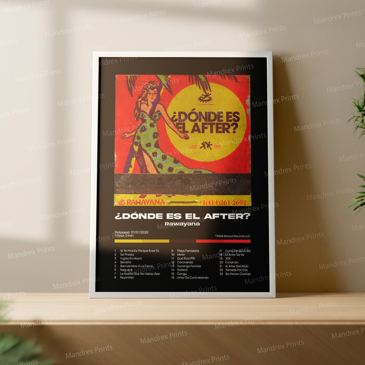 Dónde es el After? – Póster Digital Rawayana
