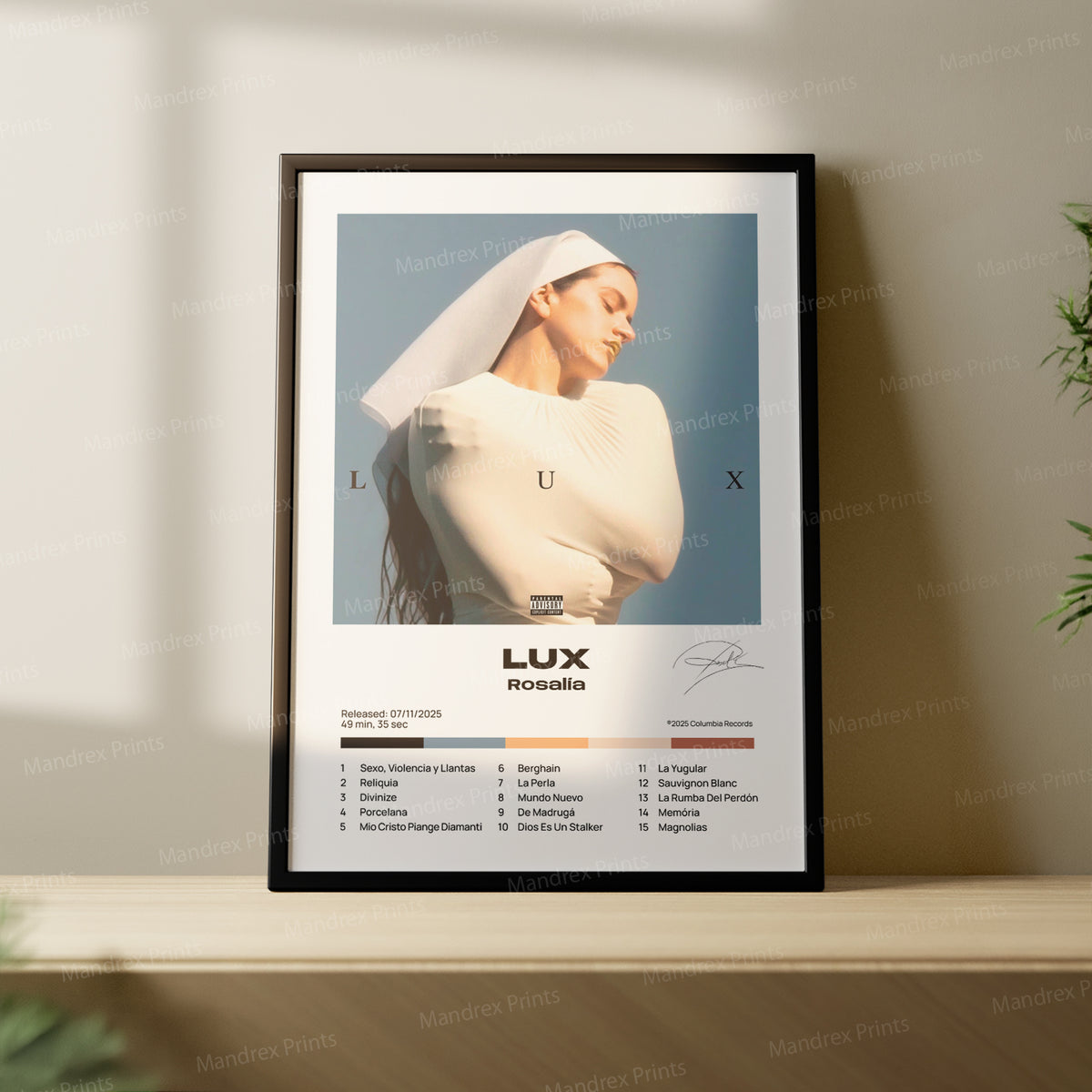 LUX – Póster Digital Rosalia