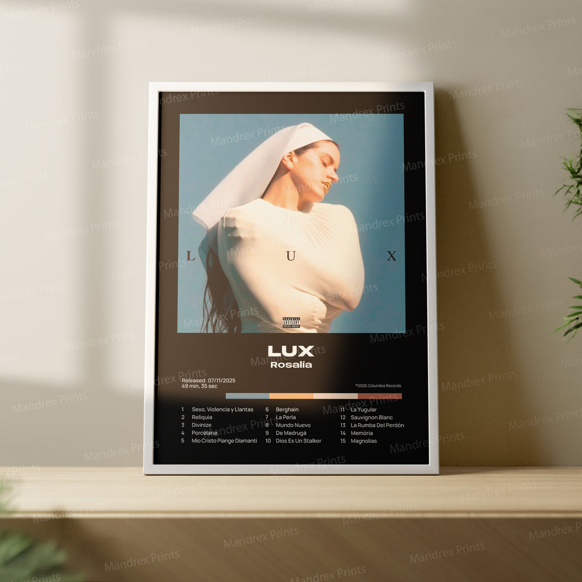 LUX – Póster Digital Rosalia