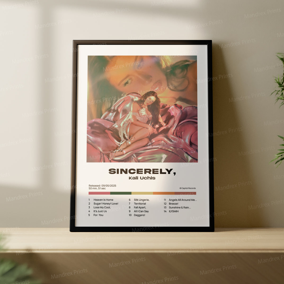 Sincerely, – Póster Digital Kali Uchis