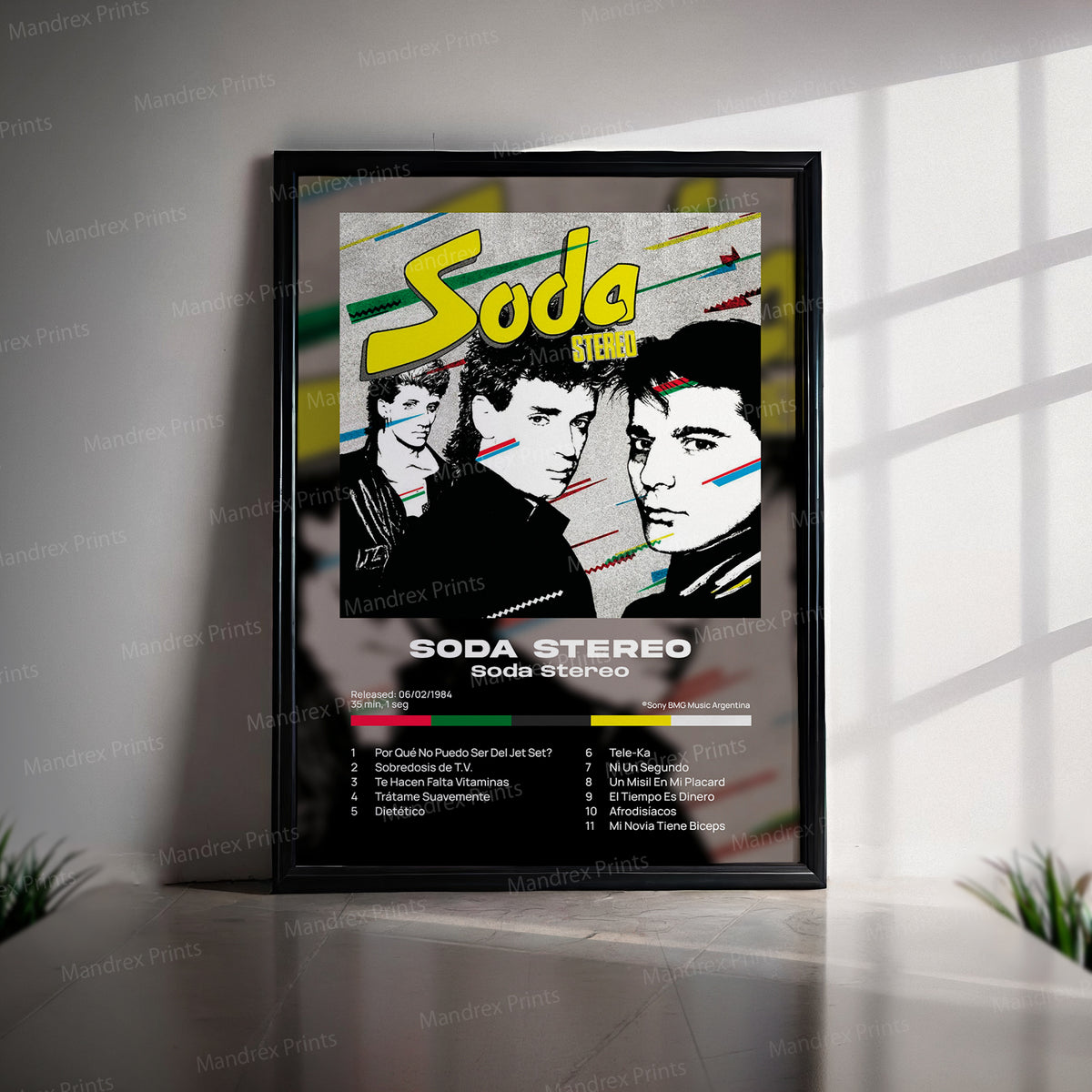 Soda Stereo – Póster Digital Soda Stereo