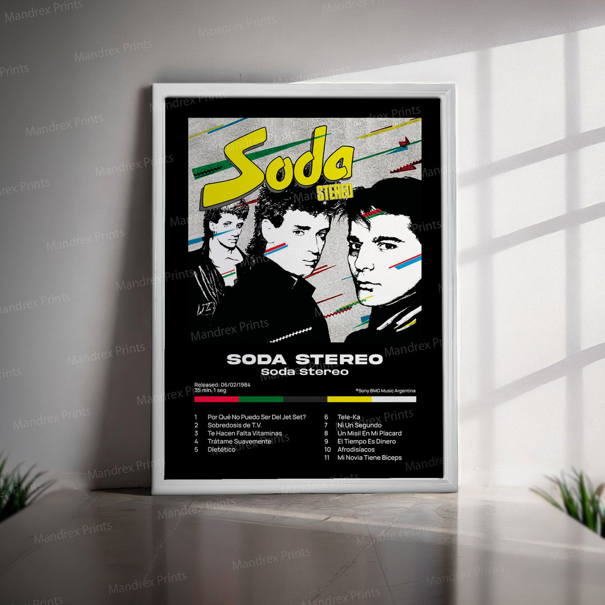 Soda Stereo – Póster Digital Soda Stereo
