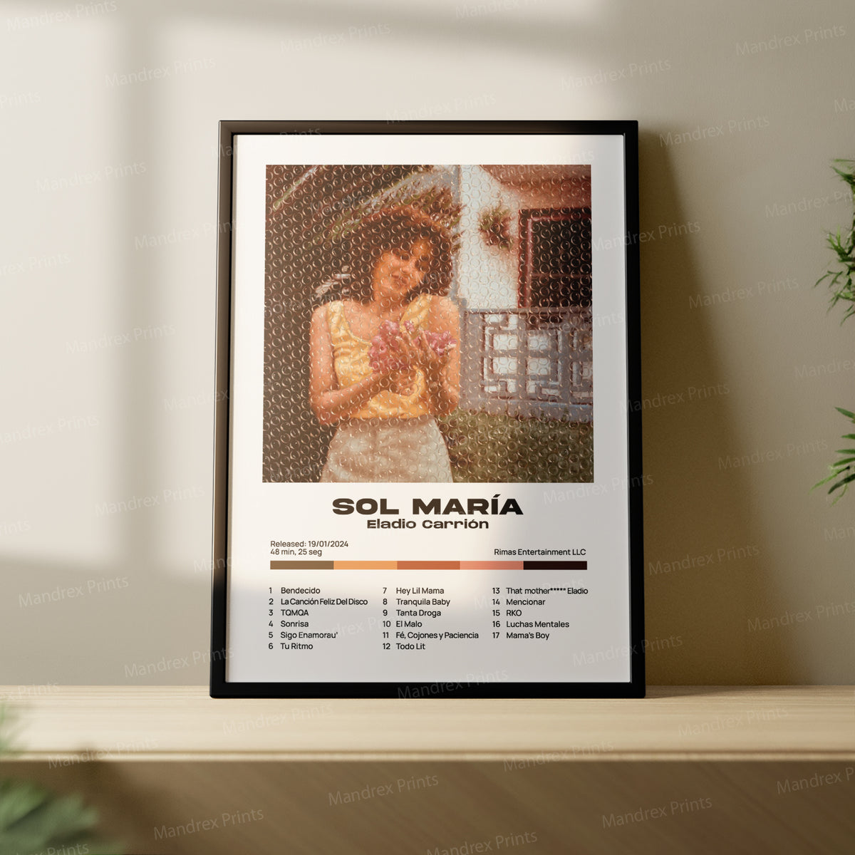 Sol Maria – Póster Digital Eladio Carrion