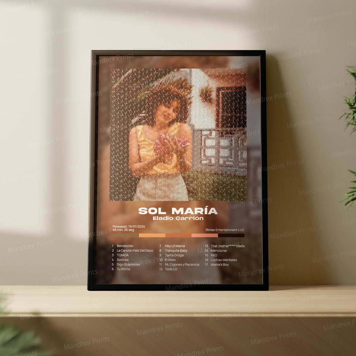Sol Maria – Póster Digital Eladio Carrion