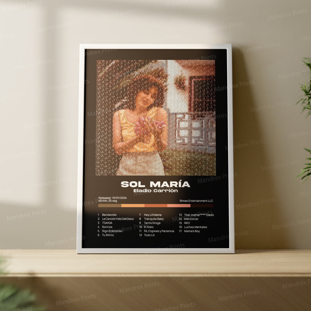 Sol Maria – Póster Digital Eladio Carrion